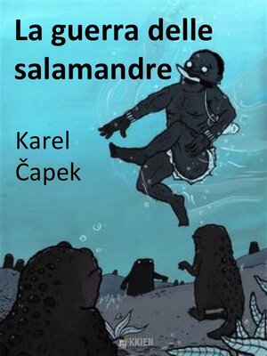 cover image of La guerra delle salamandre